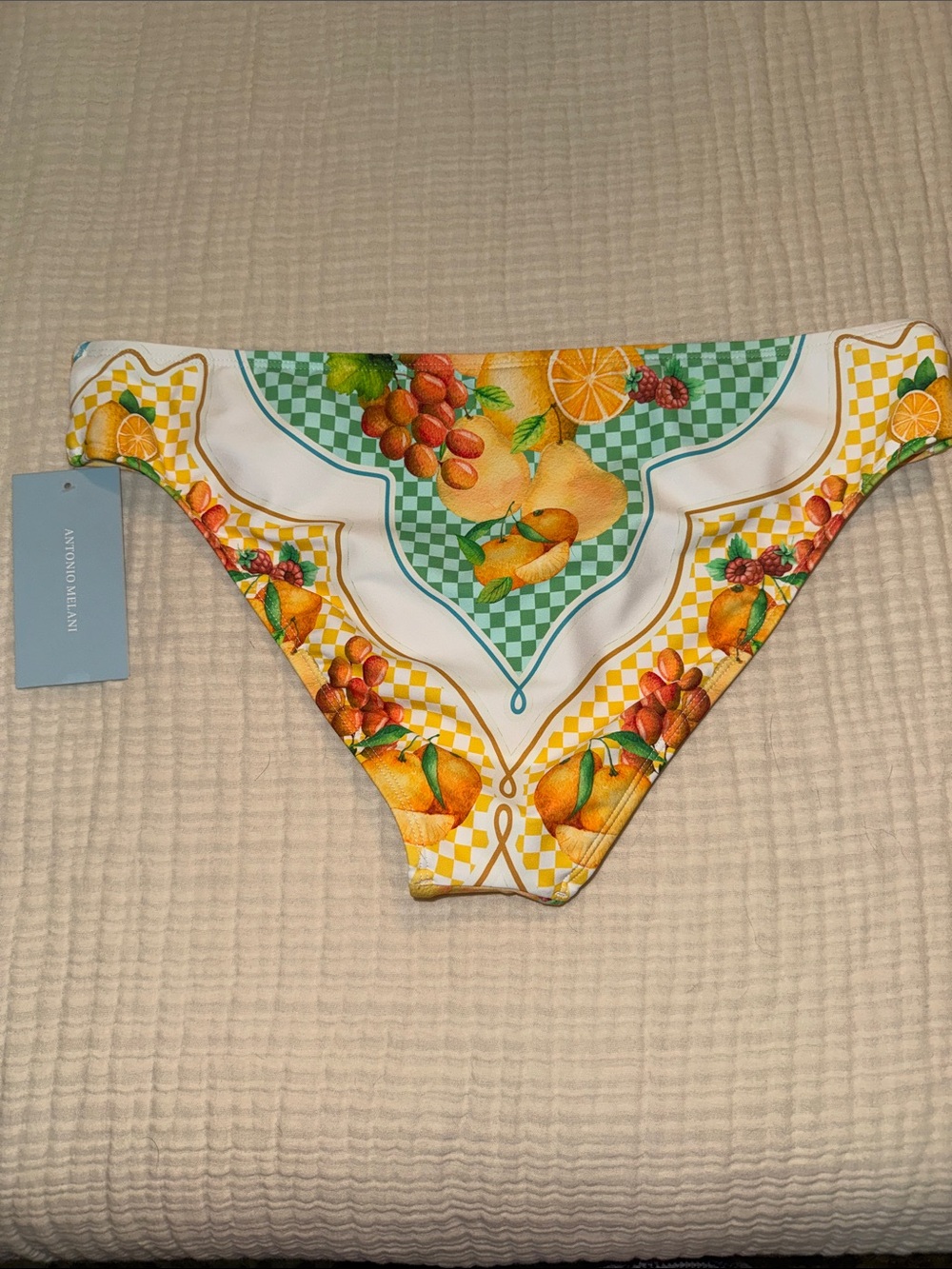 🍋 Citrus Babe Bikini Bottoms – Italian Summer Vibes. NWT - Picture 2 of 7